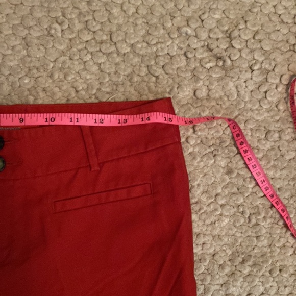 Anthropologie Cartonnier Burnt Orange Charlie Ankle Pants. Size 4 - Picture 9 of 15